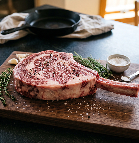 Tomahawk Steak F1 Wagyu MB8-9